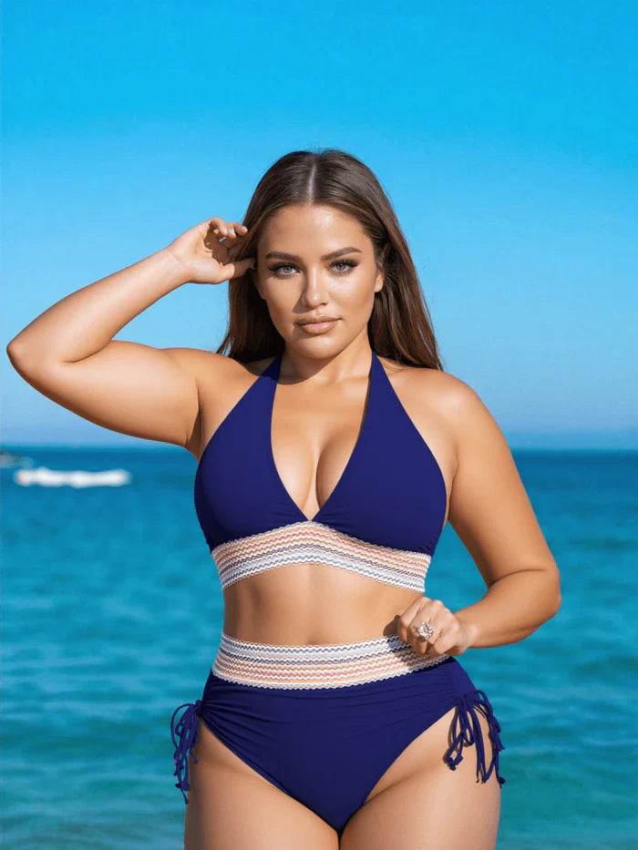 Elvie | Set bikini con vita alta