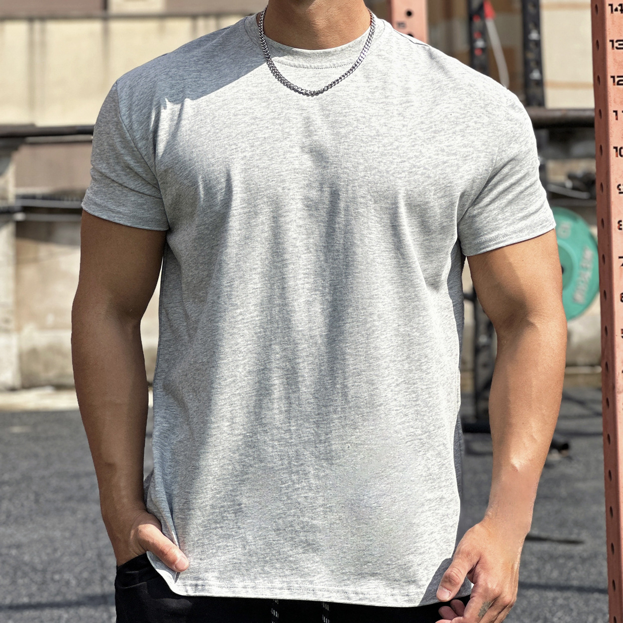 LEON | T-Shirt Sportiva Elasticizzata da Uomo