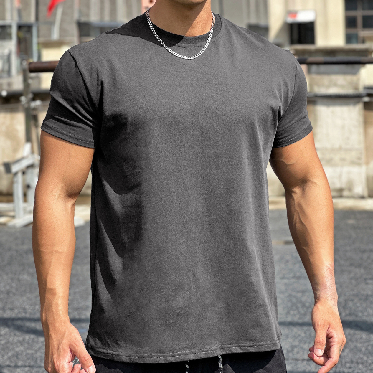 LEON | T-Shirt Sportiva Elasticizzata da Uomo