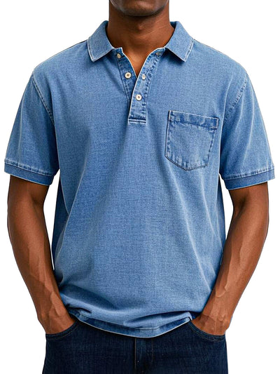 maxime™  | Camicia Polo Vintage Casual per Uomo