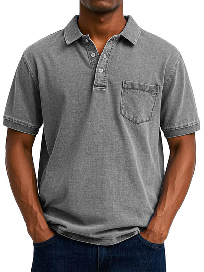 maxime™  | Camicia Polo Vintage Casual per Uomo