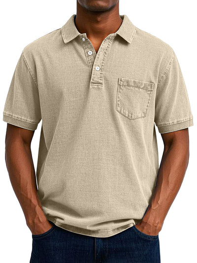 maxime™  | Camicia Polo Vintage Casual per Uomo