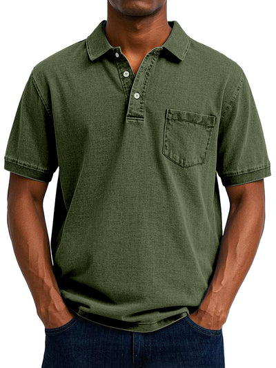 maxime™  | Camicia Polo Vintage Casual per Uomo