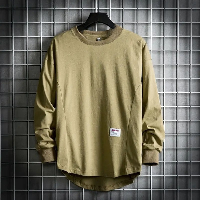 Pullover con fondo a goccia Heritage