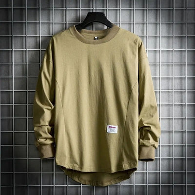 Pullover con fondo a goccia Heritage