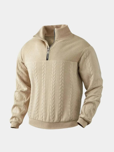 Maglione Premium Henry a Mezzo Zip - Orianta Milano