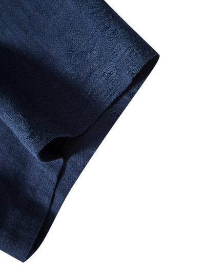 Camicia Button Up in Lino e Rayon