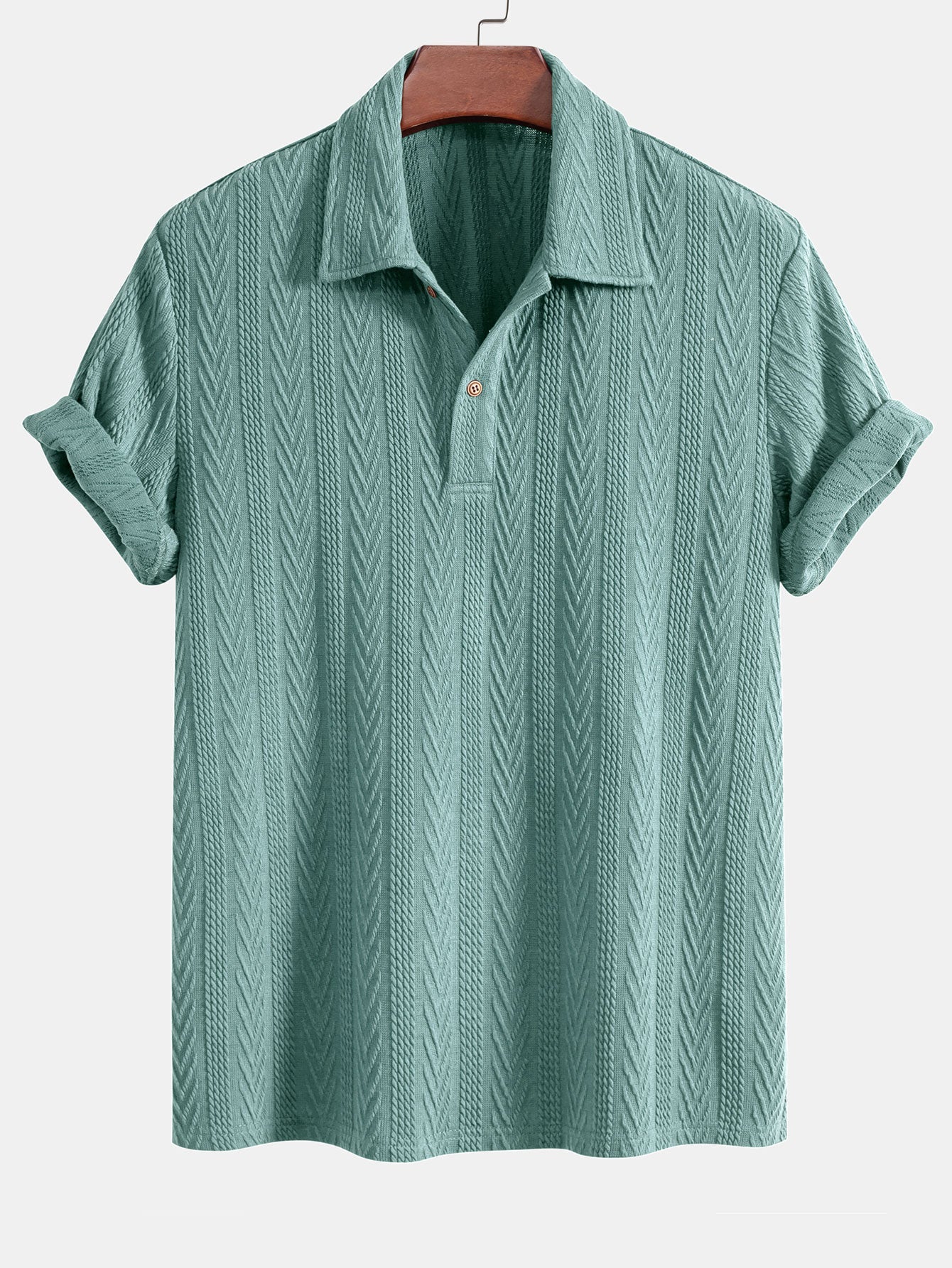 Polo Jacquard Geometrico Tricot