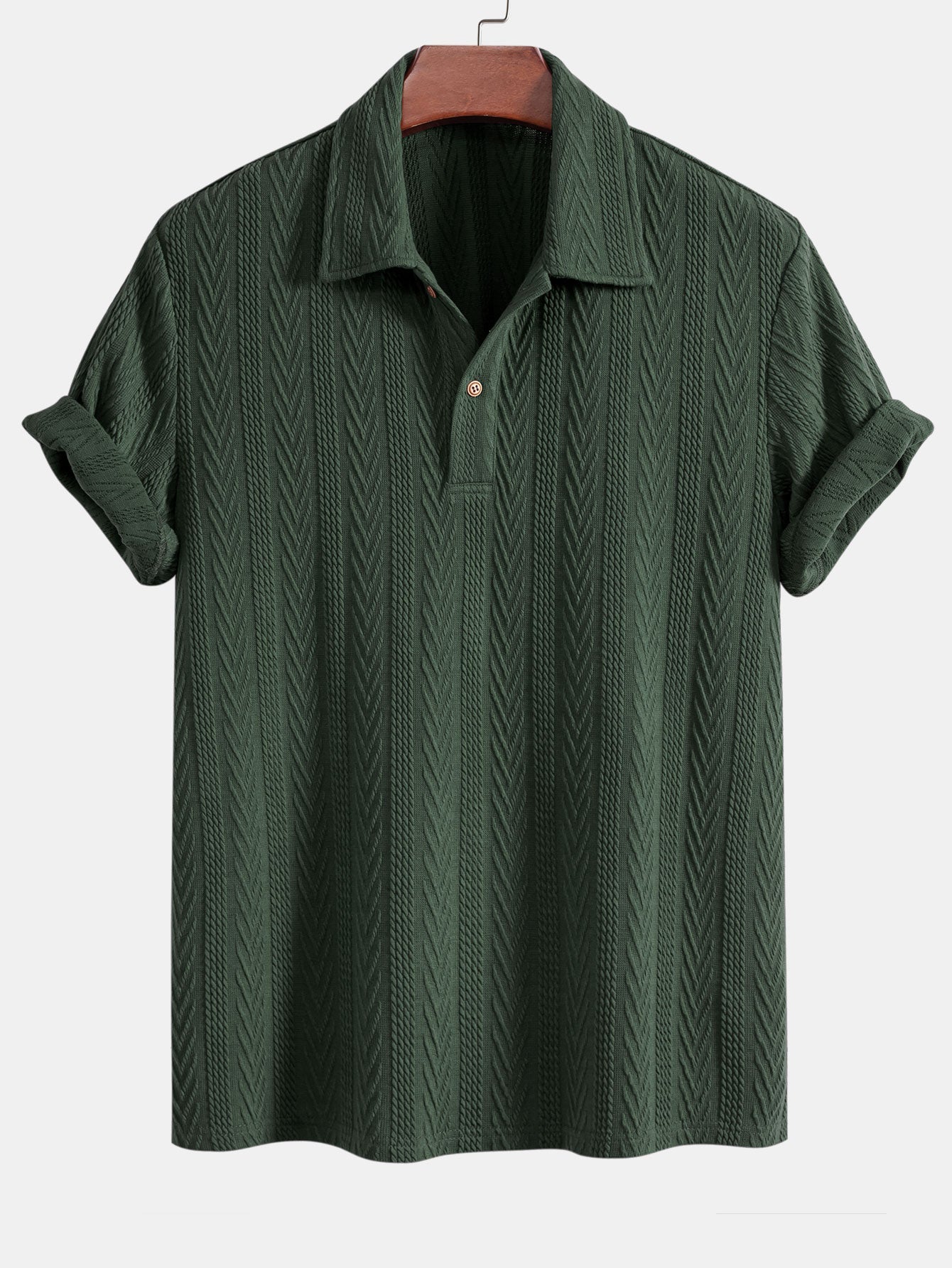 Polo Jacquard Geometrico Tricot