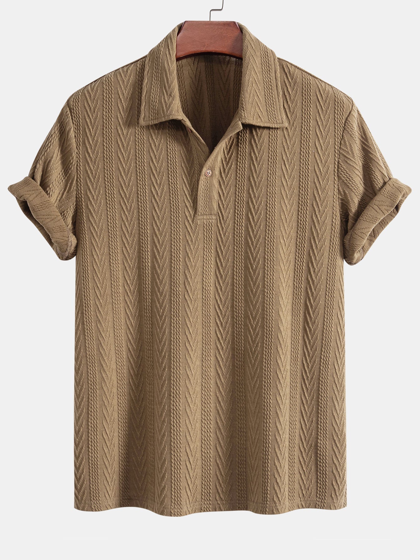 Polo Jacquard Geometrico Tricot