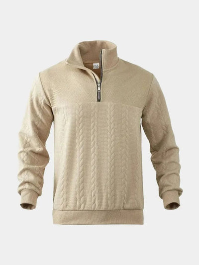 Maglione Premium Henry a Mezzo Zip - Orianta Milano