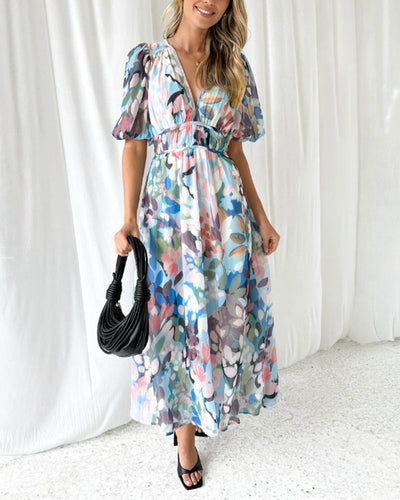 Leviana™ | Elegant Floral Dress