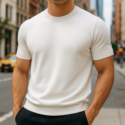 T-shirt in Cashmere Auro