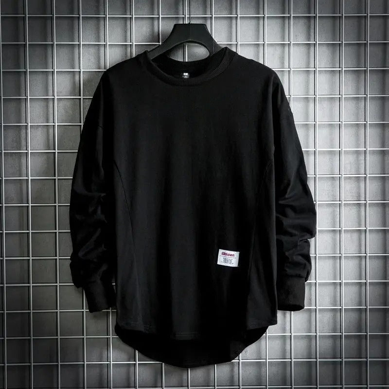 Pullover con fondo a goccia Heritage