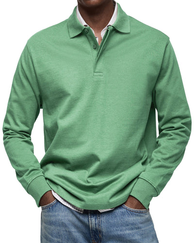 Luca | Polo Maniche Lunghe Casual