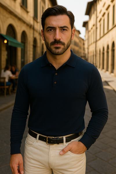 Lorenzo™ | Polo in cotone premium, fresca e confortevole