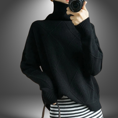 Ciri™ |  Pullover a Scacchi da Donna