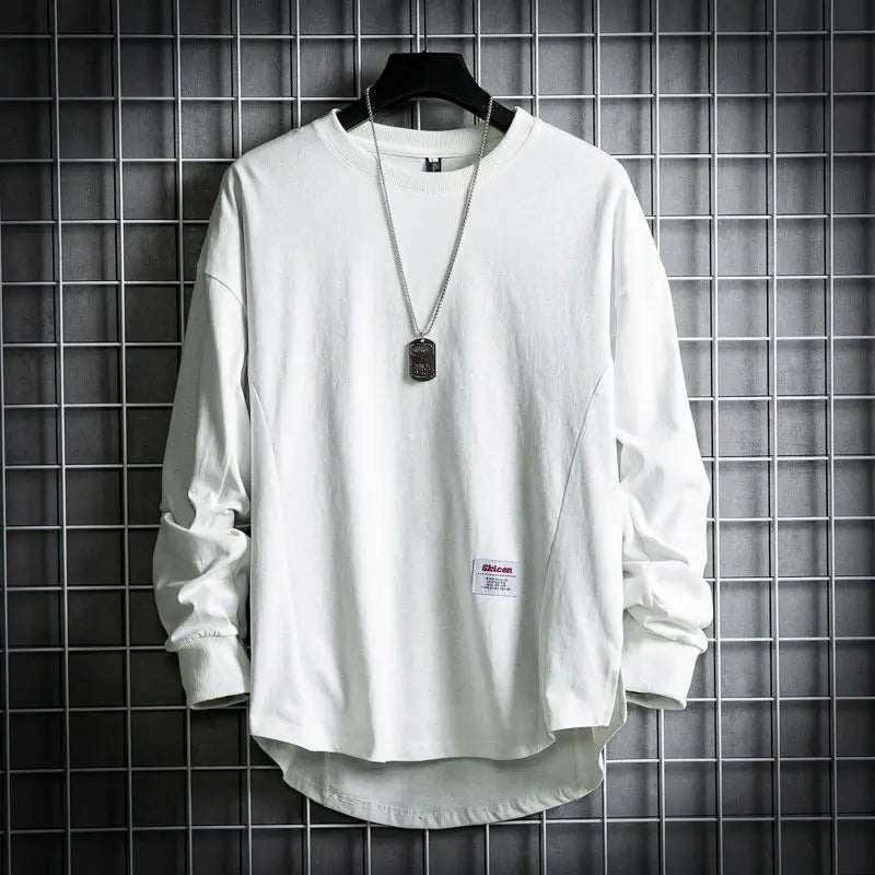 Pullover con fondo a goccia Heritage