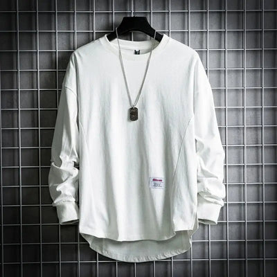 Pullover con fondo a goccia Heritage