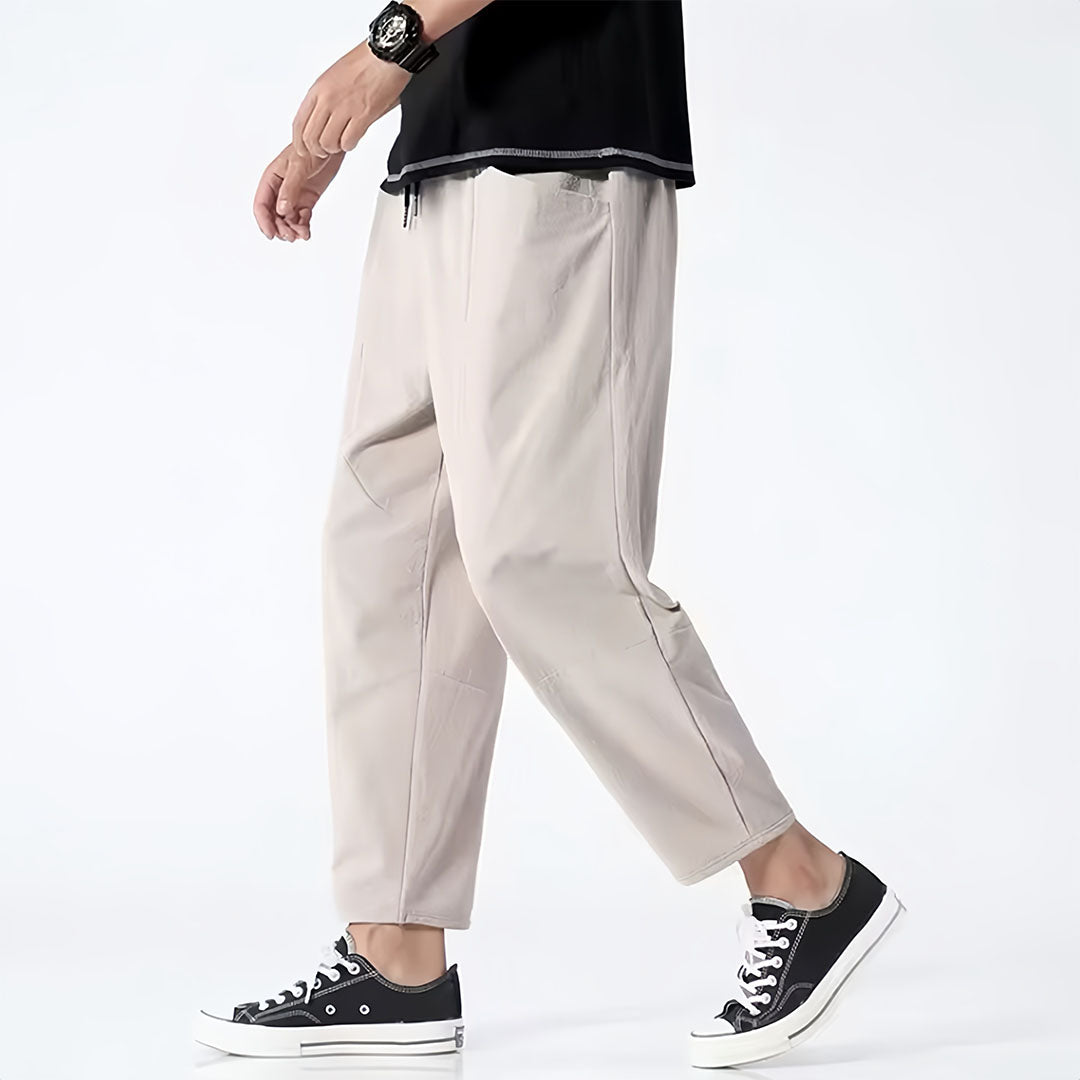Pantaloni in Cotone Urban Relaxed