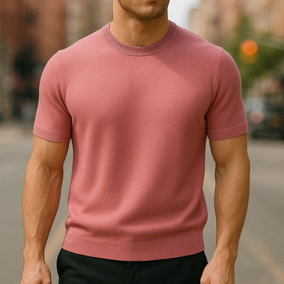 T-shirt in Cashmere Auro