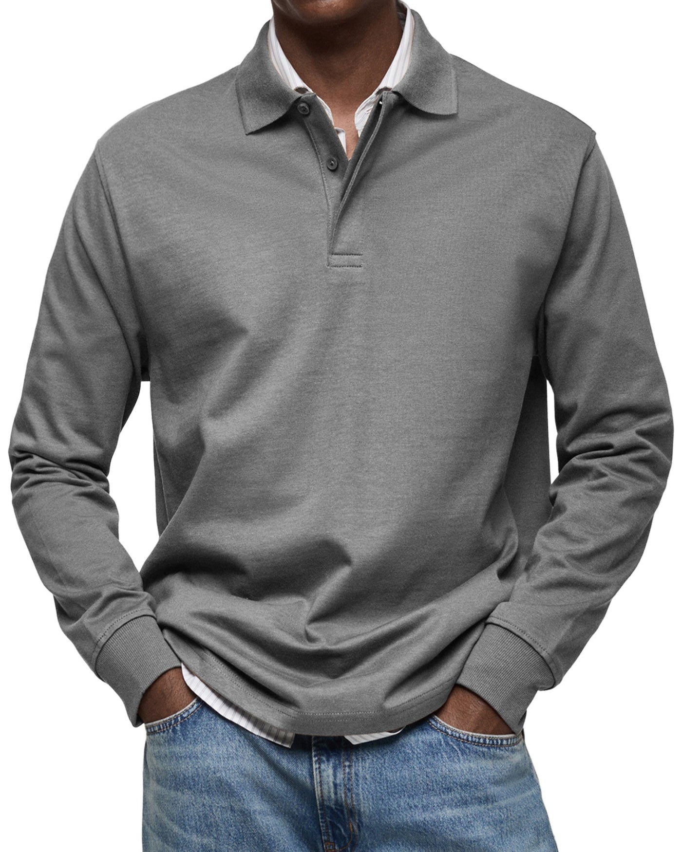 Luca | Polo Maniche Lunghe Casual