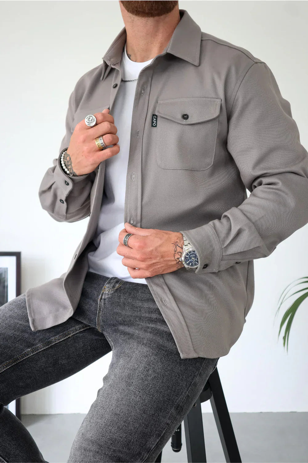 Marcus™ | Camicia Overshirt Suprema