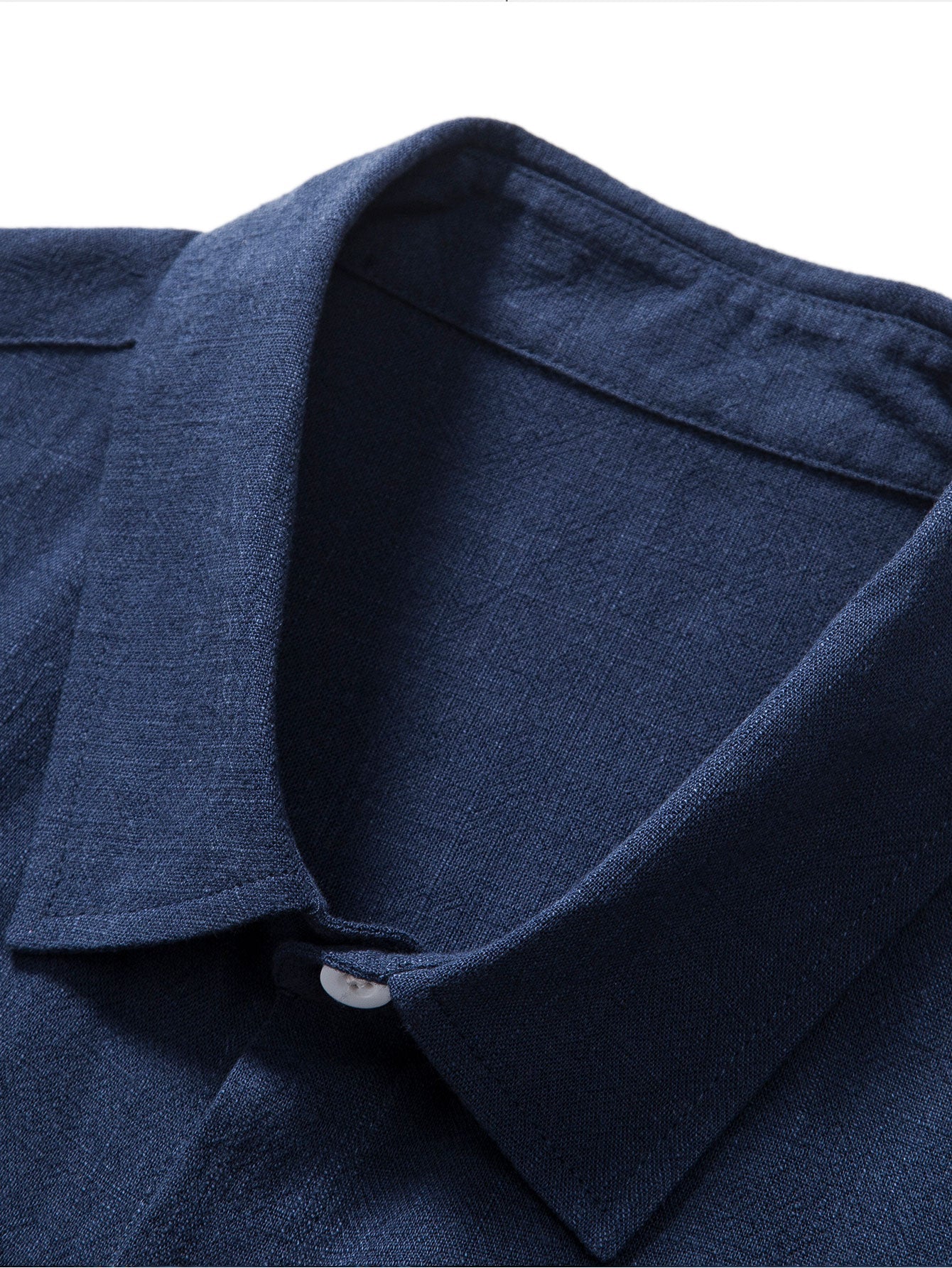 Camicia Button Up in Lino e Rayon