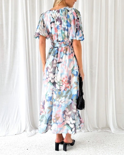 Leviana™ | Elegant Floral Dress