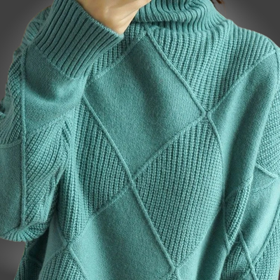 Ciri™ |  Pullover a Scacchi da Donna