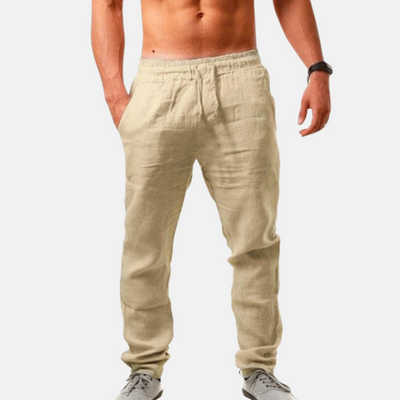 Lino – Pantaloni in lino con stile per uomini che apprezzano la leggerezza