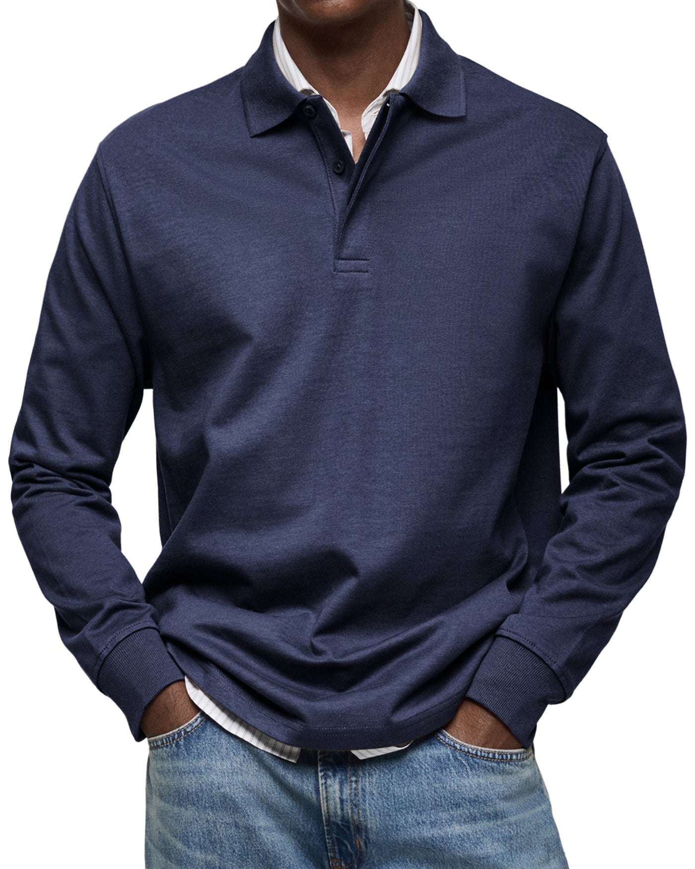 Luca | Polo Maniche Lunghe Casual