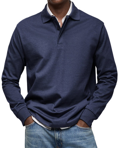 Luca | Polo Maniche Lunghe Casual