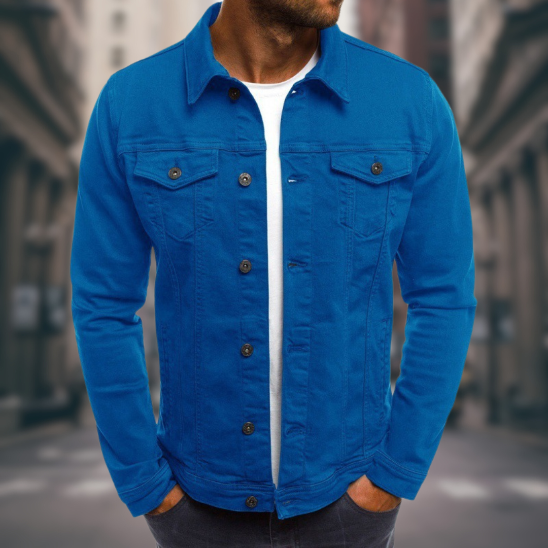 GIACOMO | GIACCA IN JEANS SARTORIALE