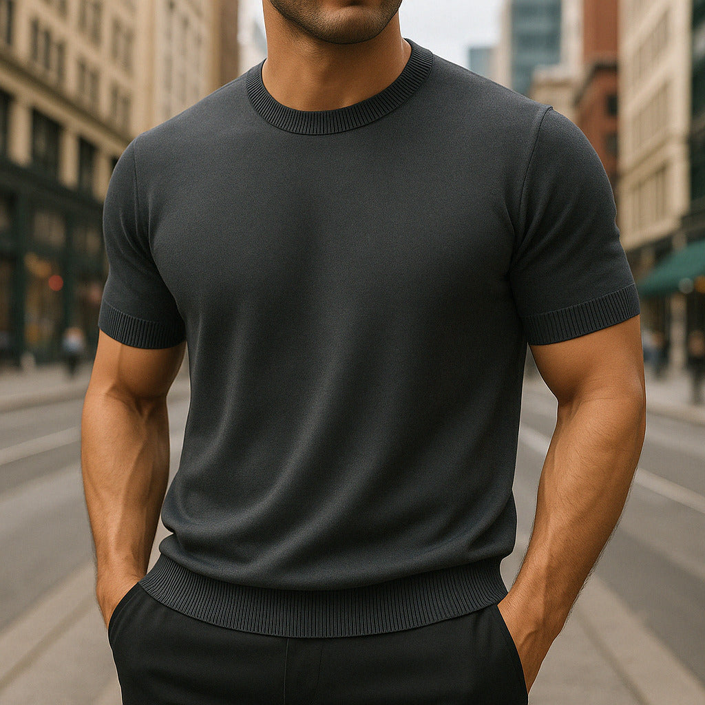T-shirt in Cashmere Auro