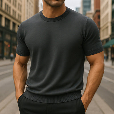 T-shirt in Cashmere Auro