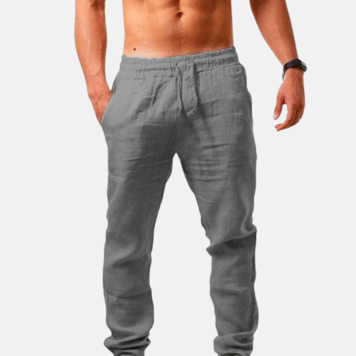 Lino – Pantaloni in lino con stile per uomini che apprezzano la leggerezza