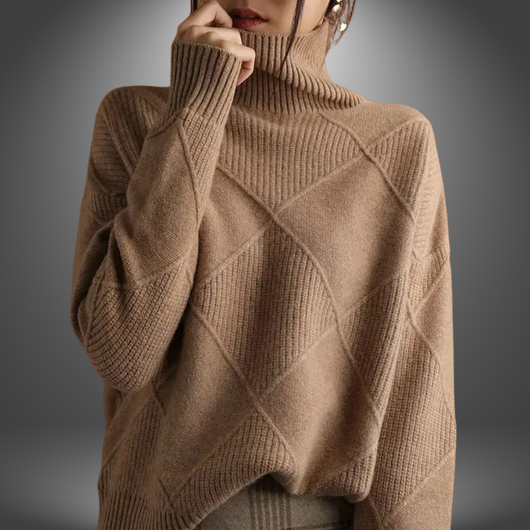 Ciri™ |  Pullover a Scacchi da Donna
