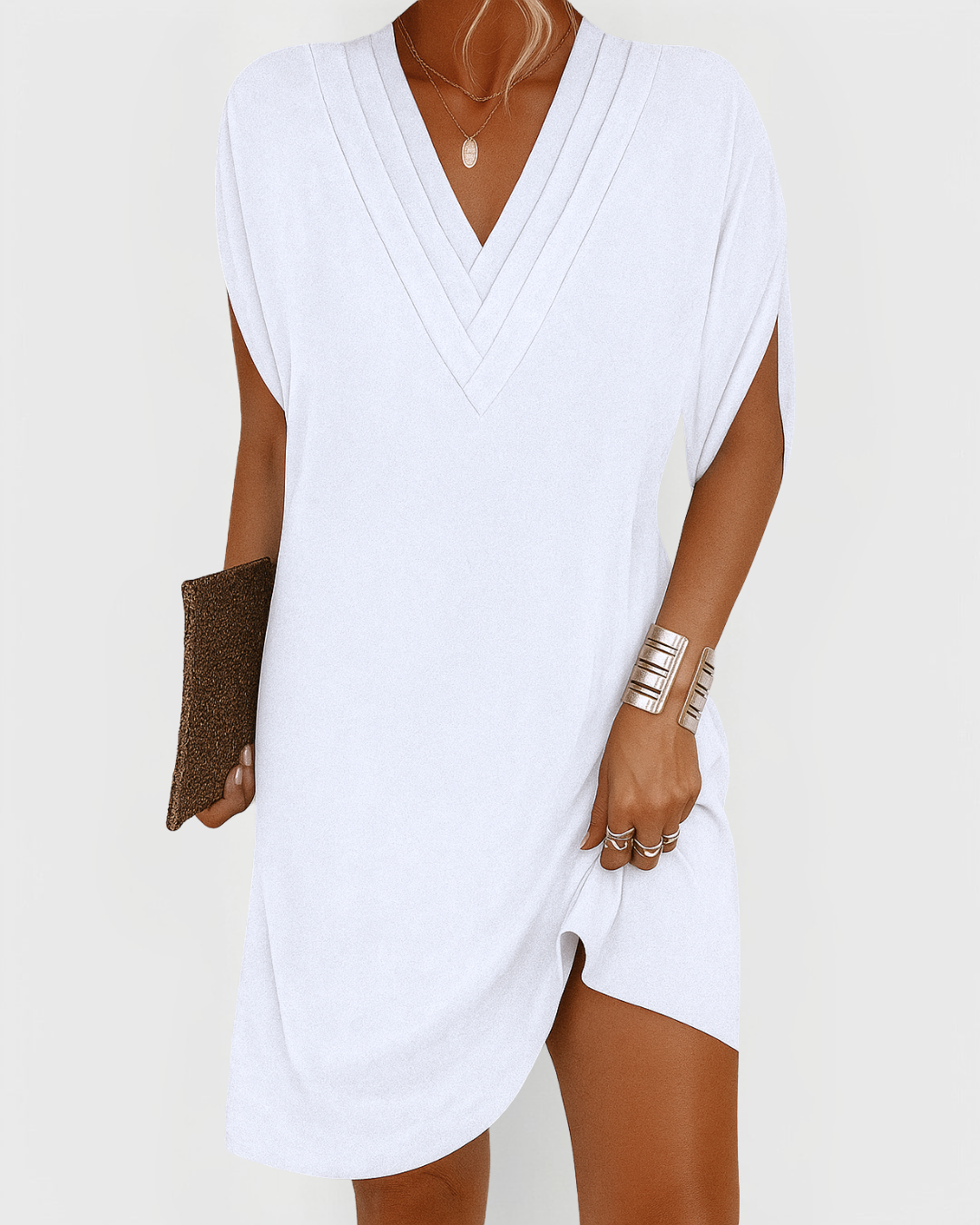 Sophia™ | Elegant Dress with V-Neck