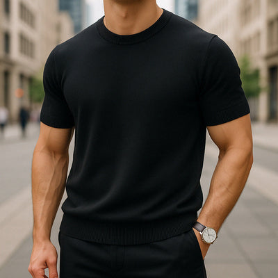 T-shirt in Cashmere Auro