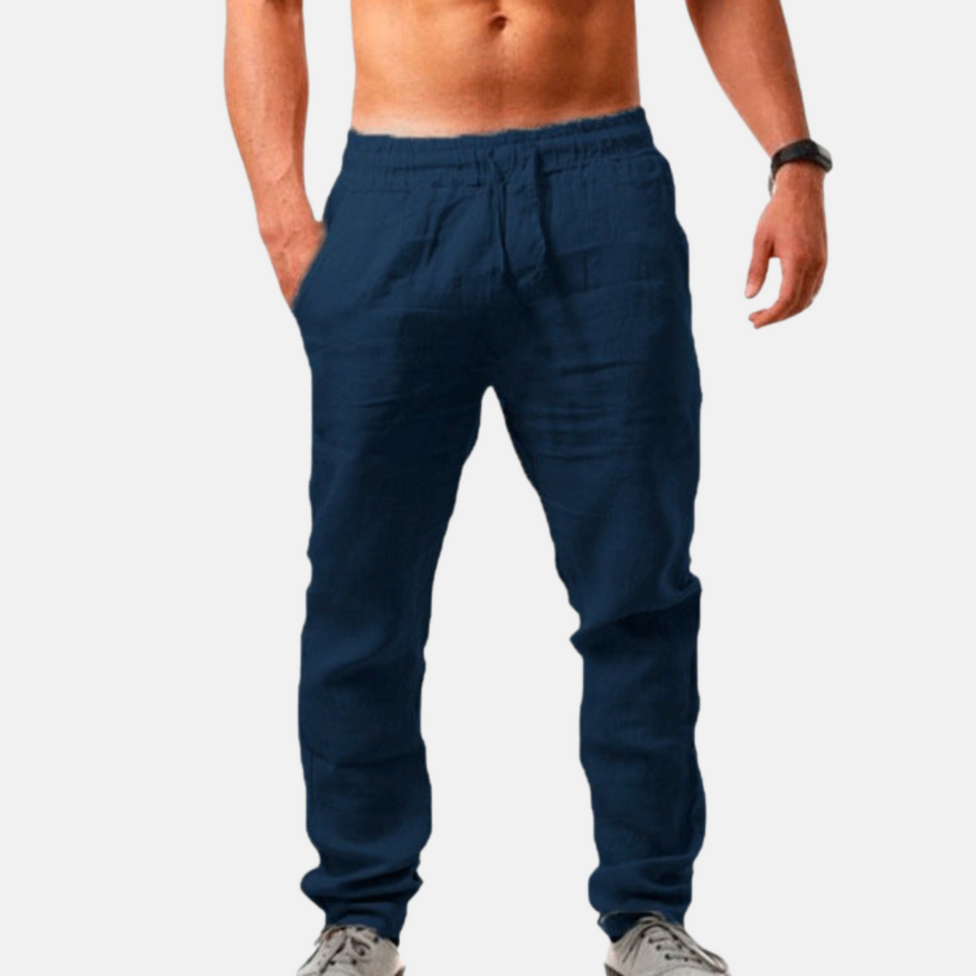 Lino – Pantaloni in lino con stile per uomini che apprezzano la leggerezza