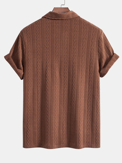 Polo Jacquard Geometrico Tricot