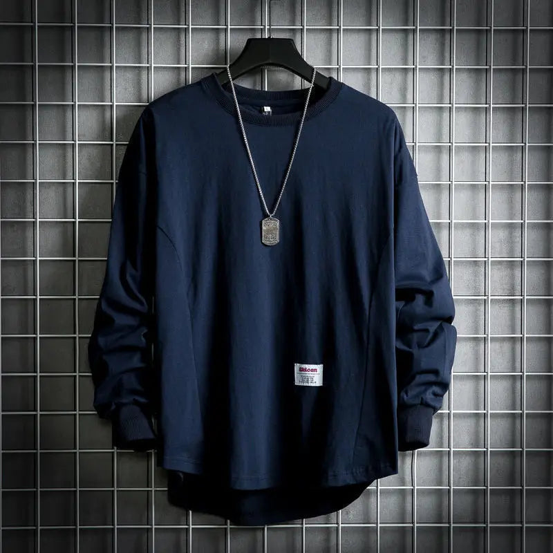 Pullover con fondo a goccia Heritage