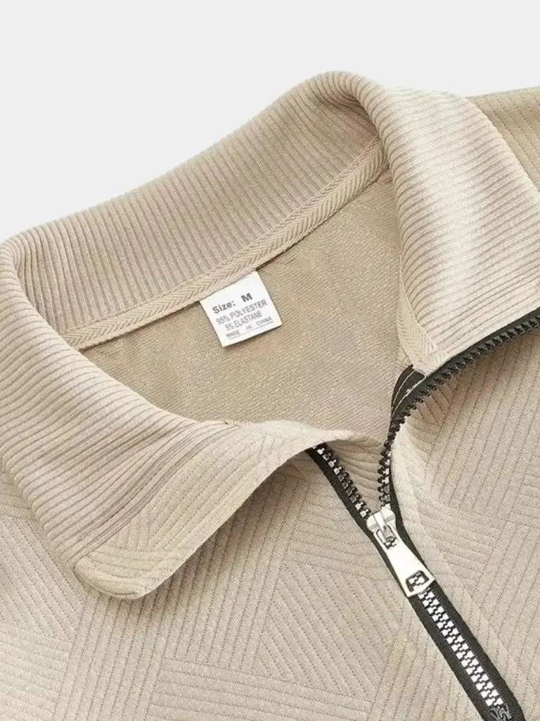 Maglione Premium Henry a Mezzo Zip - Orianta Milano