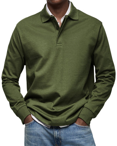 Luca | Polo Maniche Lunghe Casual