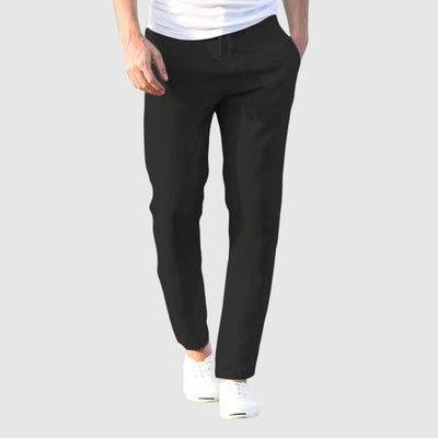 Pantaloni in Lino Coastal Ease
