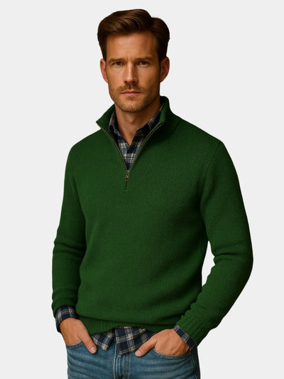 Maglione Classic Highland a Mezzo Zip - Orianta Milano