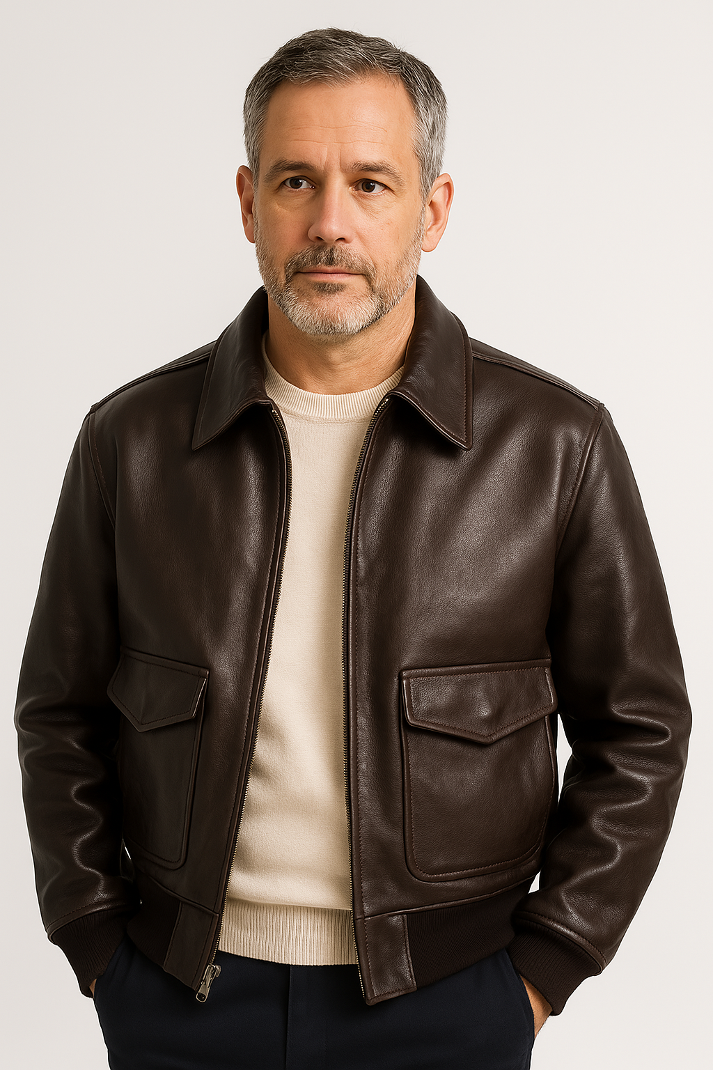 Louis Murphy | Giacca in Pelle Premium