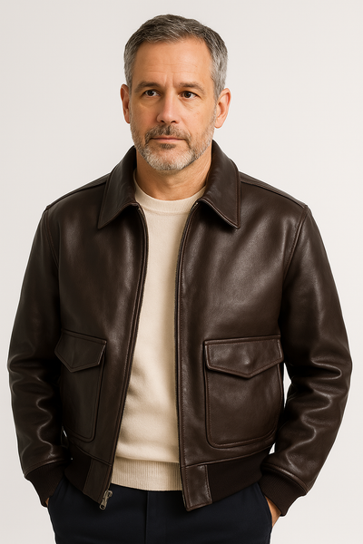 Louis Murphy | Giacca in Pelle Premium