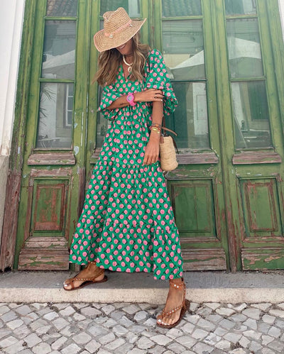 Leviana™ | Floral and Playful Summer Dress
